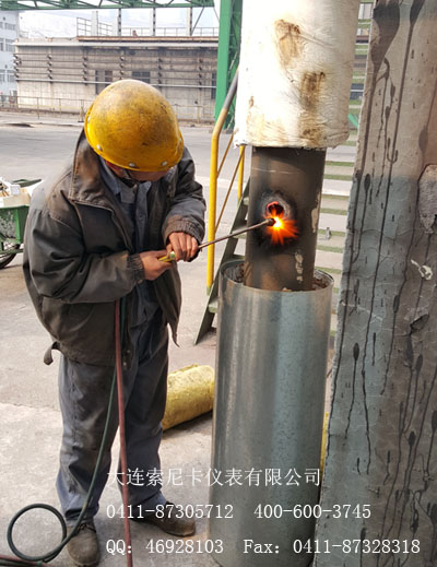 插入式電磁流量計(jì)開(kāi)孔